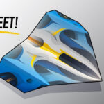 Easy Paper Airplane That Flies Over 150 Feet! — Free Template — How To Make  Astral With Regard To Foldable Flight Free Printable Paper Airplane Templates