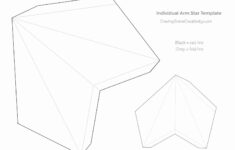Easy Stepstep 3D Star Tutorial &amp; Template • Craving Some in Printable Paper Star Template