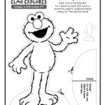Elmo Paper Doll Printable Craft   Mama Likes This In Sesame Street Printable Paper