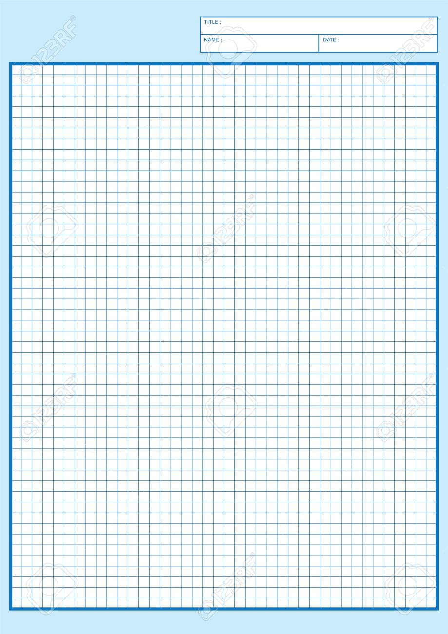 Engineering Graph Paper Printable Graph Paper Vector Illustration in Free Printable Engineering Graph Paper