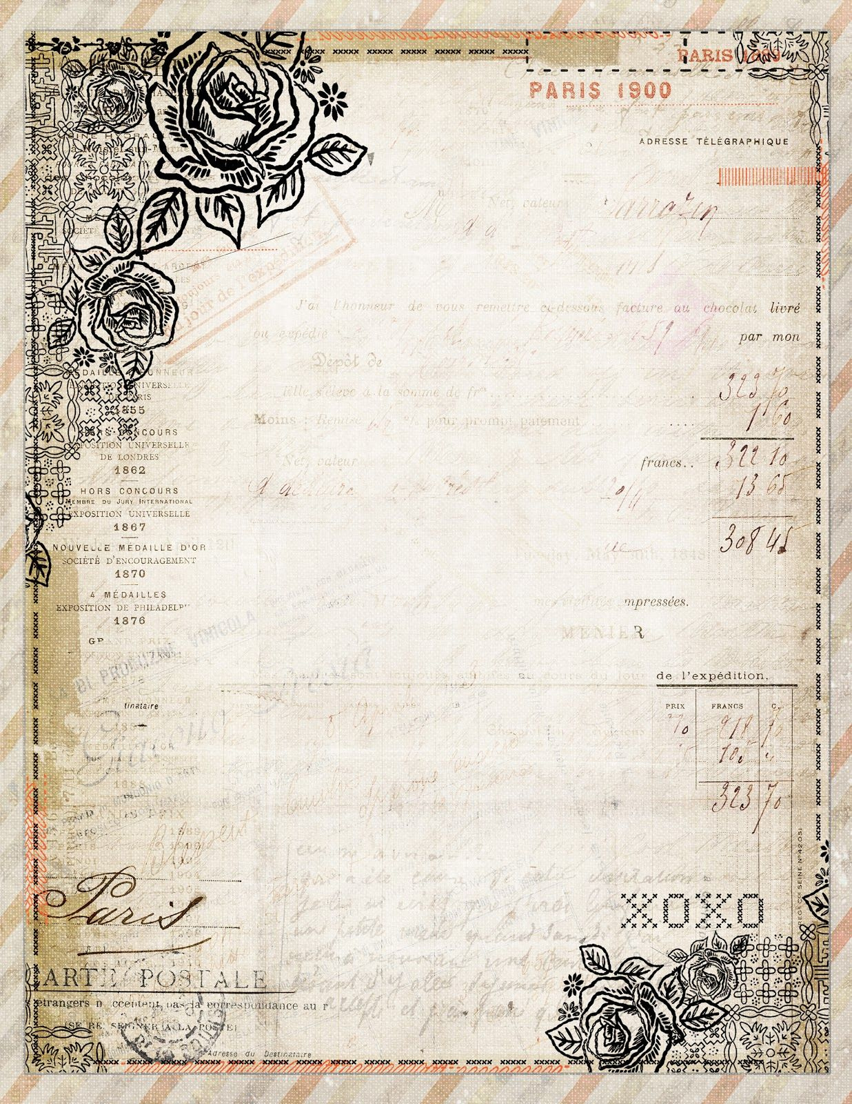Entdecke 19 Paper Ideen Auf Dieser Pinterest-Pinnwand | Texturen with Vintage Paper Printable