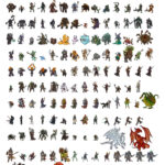 Every Printable Hero Created Thus Far (I Think?). Full Resolution In Printable Paper Minis Dnd