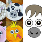 Farm Animal Crafts For Preschool! Free Printable 5 Pack! ⋆ The In Printable Paper Plate Crafts