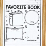 Favorite Book Free Printable   Simply Kinder With Regard To Printable Paper Books For Kindergarten