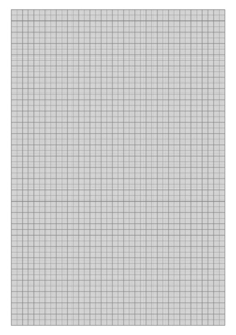 Small Grid Graph Paper Printable | Grid Paper Printable
