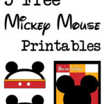 Five Mickey Mouse Free Printables   Paper Trail Design In Mickey Mouse Printable Paper