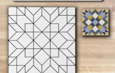 Flock Of Birds Paper Barn Quilt Pattern (Copy) — Will County Barn Quilt  Trail for Printable Paper Quilt