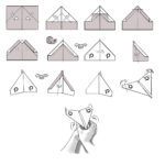 Folding A Paper Airplane – Powerup Toys Regarding Printable Paper Airplane Folding Template