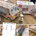 Food Truck Art Lesson: A Student Favorite   Art With Trista For Printable Paper Food Truck Template