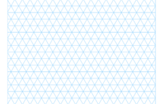 Free 3D Graph Paper Printable intended for Free Printable Isometric Grid Paper