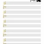 Free Blank Music Sheets To Print Regarding Music Paper Printable Free