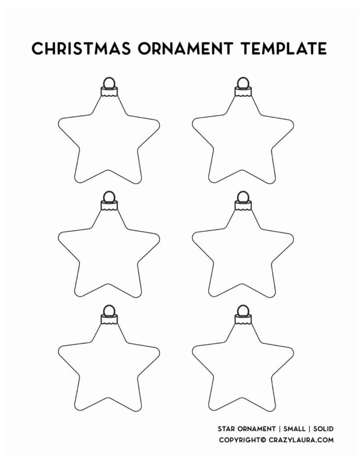 Printable Paper Christmas Ornaments Templates Printable Paper Christmas Ornaments Templates