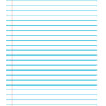 Free College Ruled Lined Paper Template To Edit Online With Ruled Paper Printable