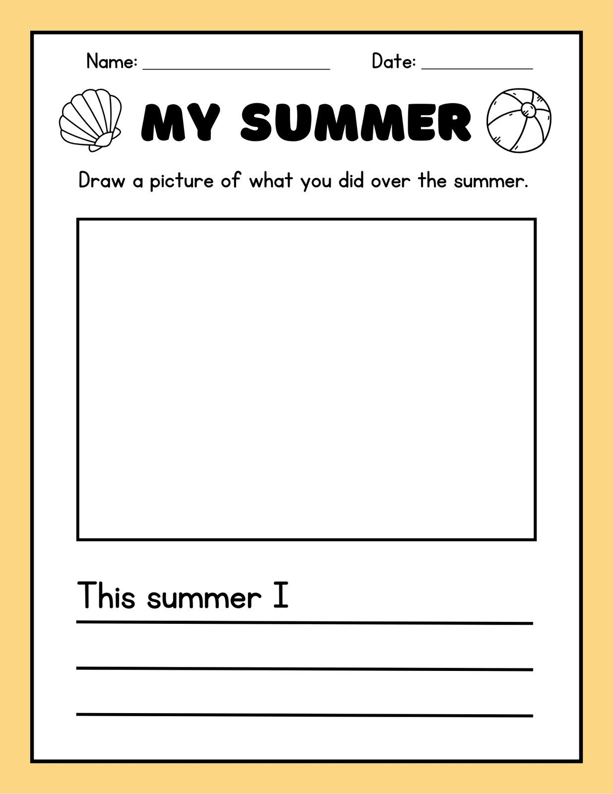 Free Custom 1St Grade Writing Worksheet Templates | Canva in Printable Paper For 1st Grade