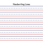 Free Custom Printable Handwriting Worksheet Templates | Canva Intended For Primary Lined Printable Paper