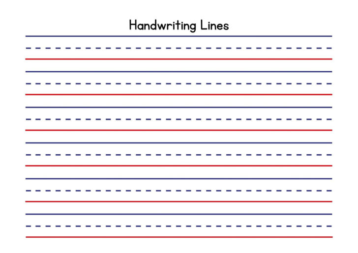 Primary Lined Printable Paper