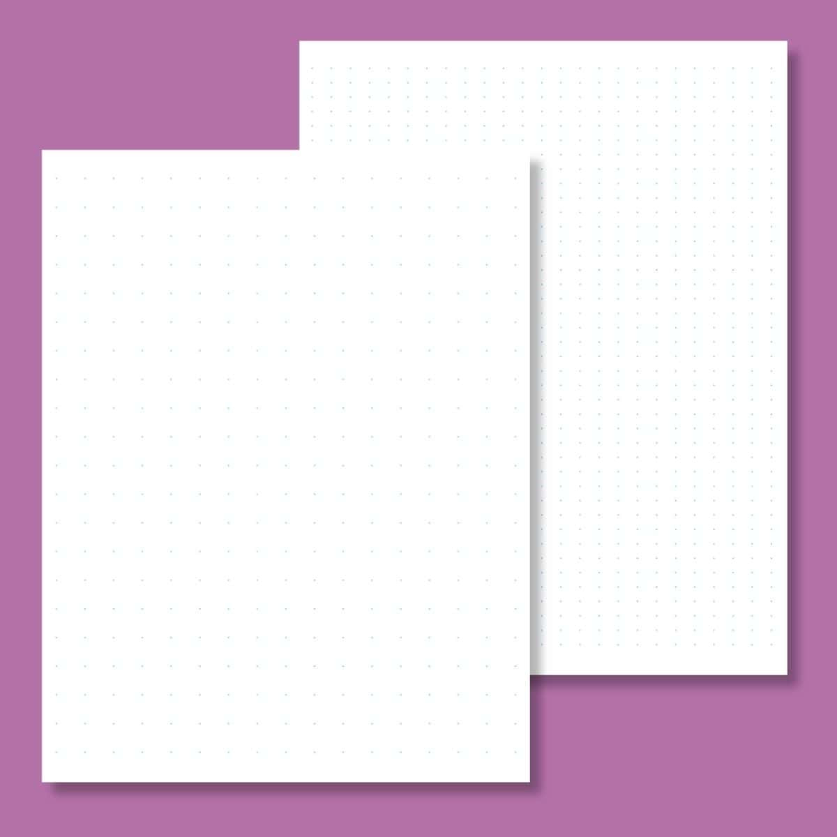 Free Dot Grid Paper (0.25&amp;quot; &amp;amp; 0.5&amp;quot;) regarding 0.25 Inch Graph Paper Printable