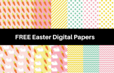 Free Easter Holiday Digital Papers - Magical Printable pertaining to Free Easter Printable Paper