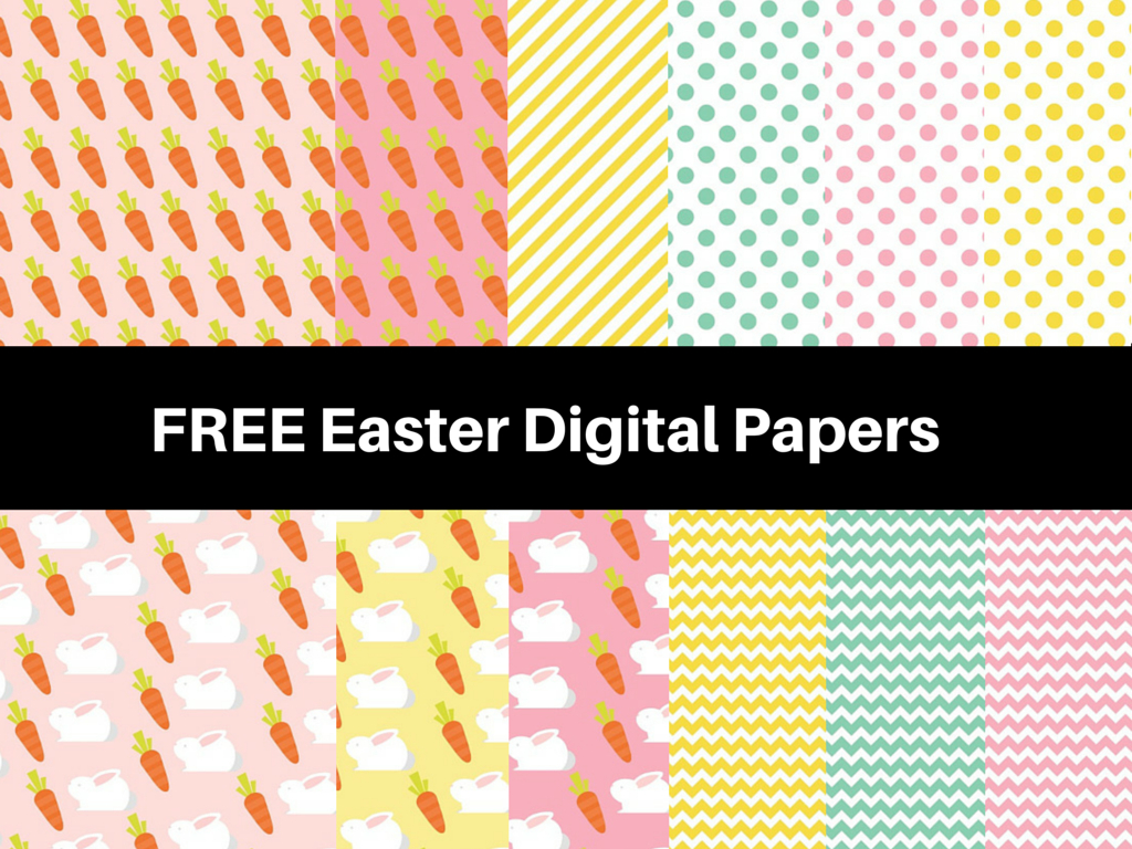 Free Easter Holiday Digital Papers - Magical Printable pertaining to Free Easter Printable Paper