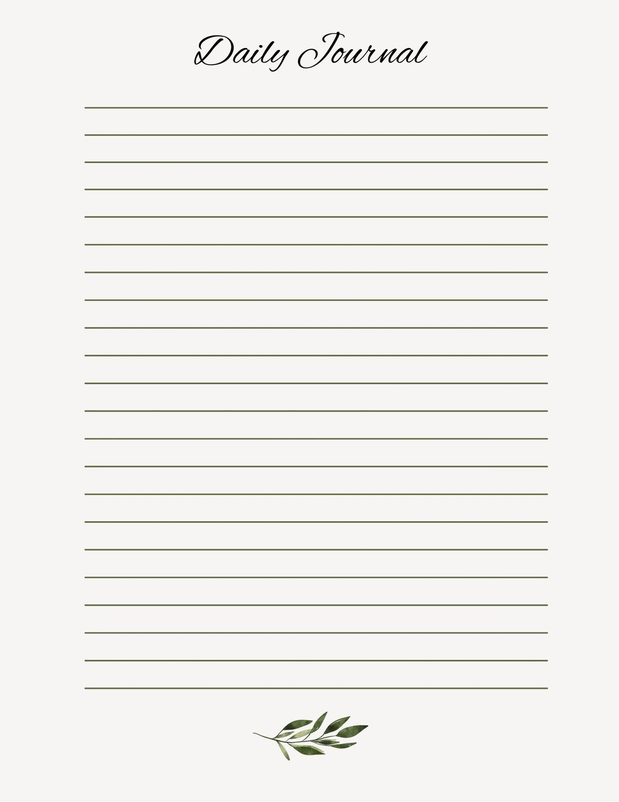 Free Editable And Printable Journal Templates | Canva for Free Printable Journal Paper