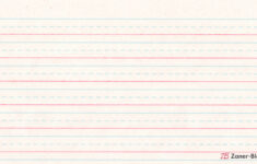 Free Foundational Skills Resources | Zaner-Bloser K–6 within Zaner Bloser Handwriting Paper Printable