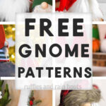 Free Gnome Patterns For Diy Gnomes   Ruffles And Rain Boots With Regard To Printable Paper Gnome Pattern Free