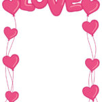 Free Heart Border Templates, Editable And Printable With Regard To Printable Paper With Heart Border