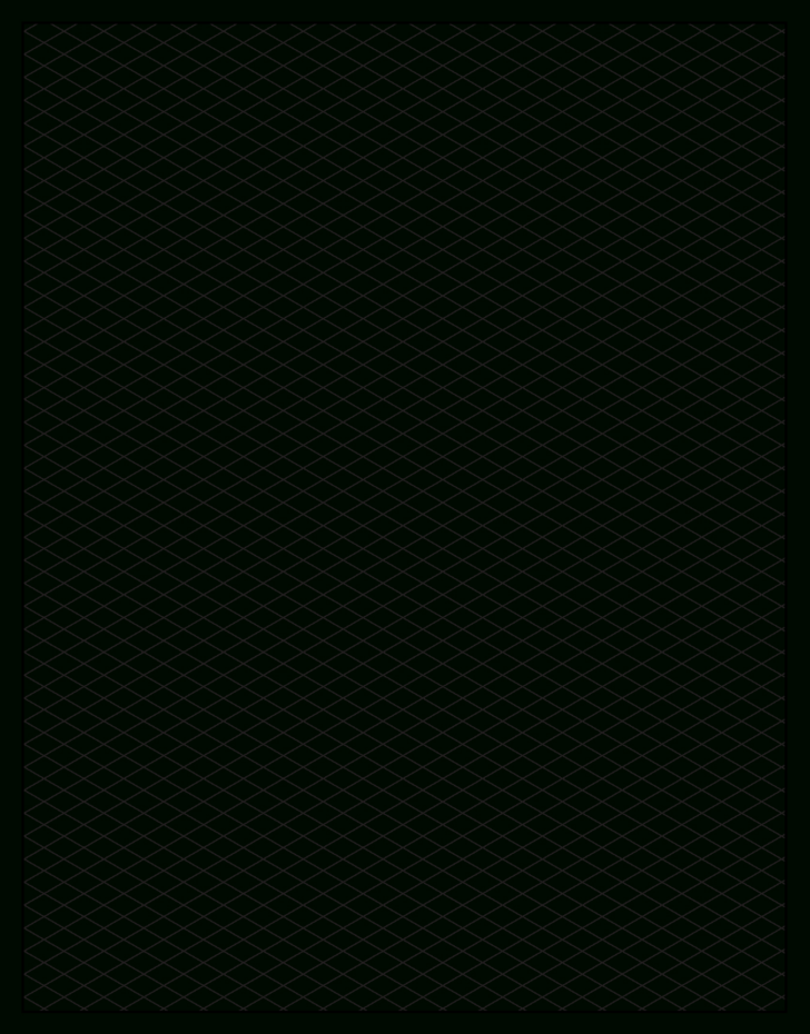 Free Printable Isometric Grid Paper