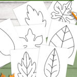 Free Leaf Templates & Outlines: Tons Of Printables!! Pertaining To Printable Paper Leaves