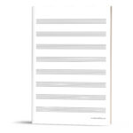 Free: Manuscript Paper (Music Staff Paper) | Musicandtheory Regarding Manuscript Paper Printable