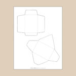 Free Mini Envelope Template Printable — Sarica Studio Within Printable Paper Envelope Template
