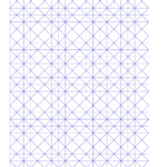 Free Online Graph Paper / Axonometric Intended For Diamond Graph Paper Printable