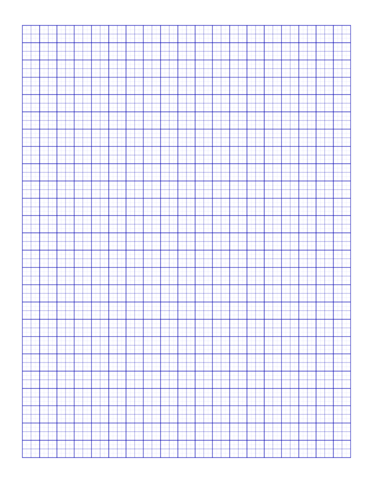 Printable Multiple Graph Paper