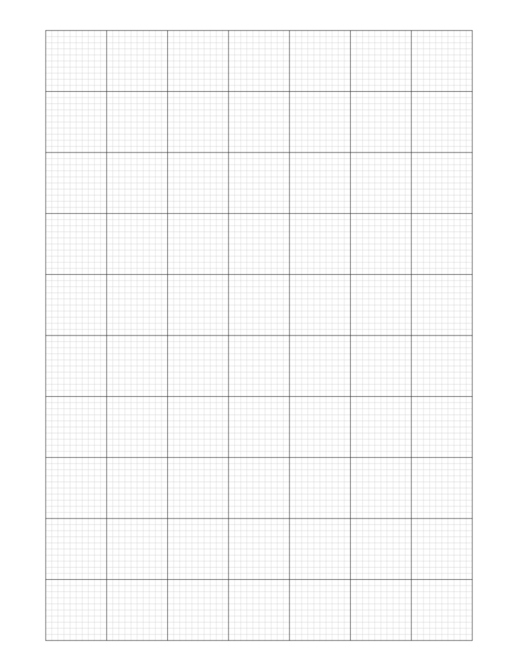 Printable Graph Paper 10 Lines Per Inch