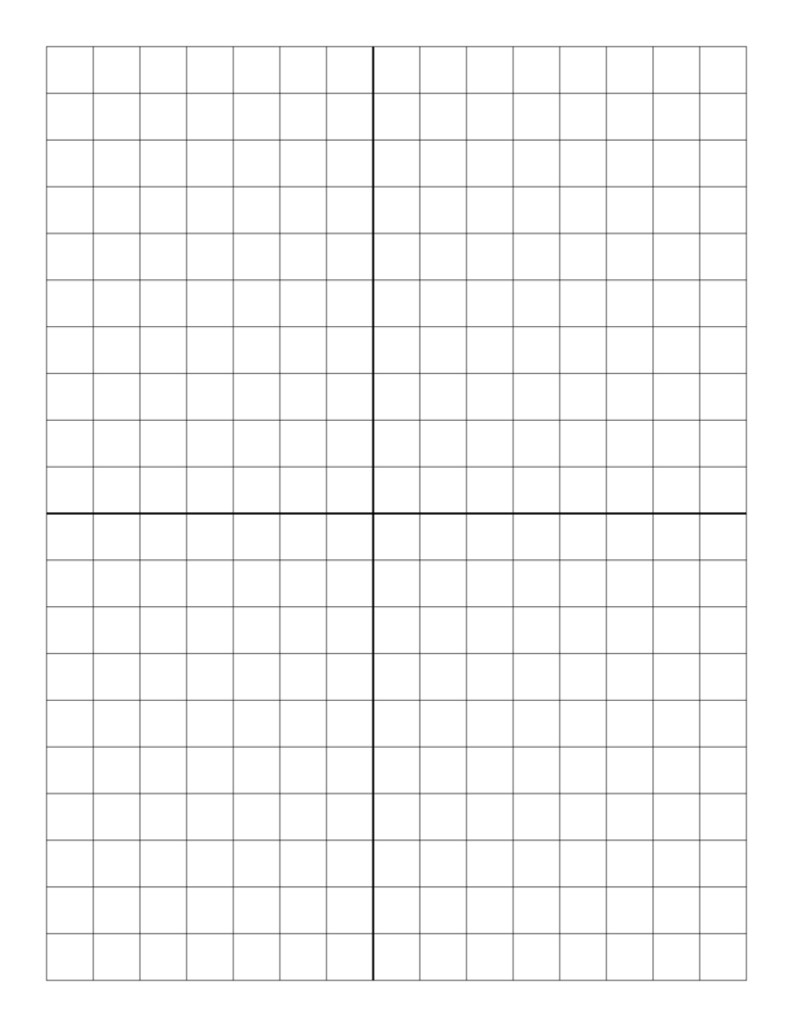 Large Grid Paper Printable Free
