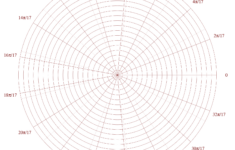 Free Online Graph Paper / Polar in Free Printable Polar Graph Paper