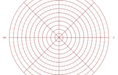 Free Online Graph Paper / Polar inside Circle Graph Paper Printable