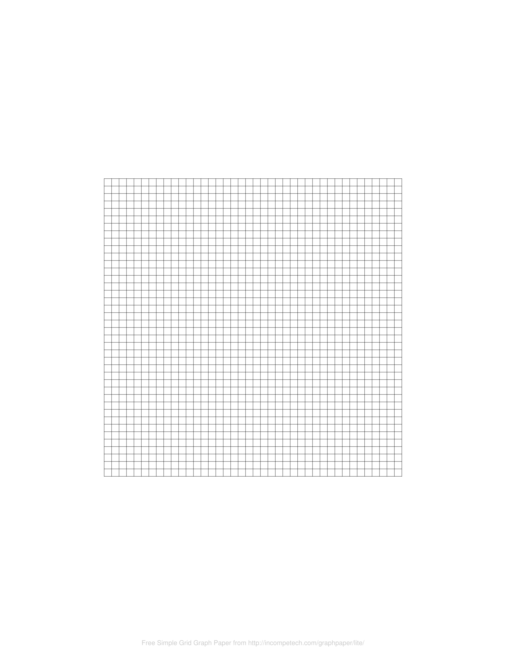 Free Online Graph Paper / Simple Grid for Free Printable Graph Paper Generator