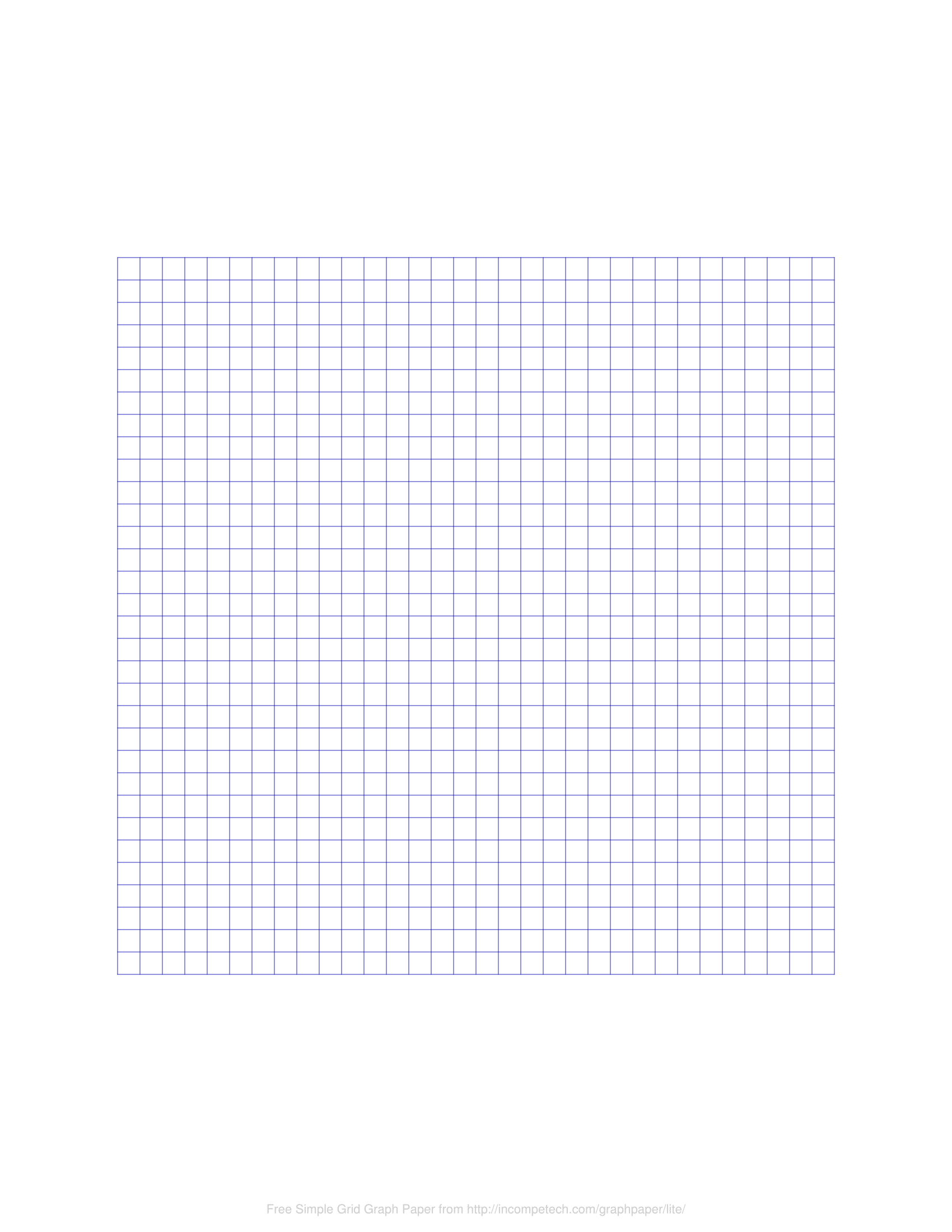 Free Online Graph Paper / Simple Grid within Custom Printable Grid Paper