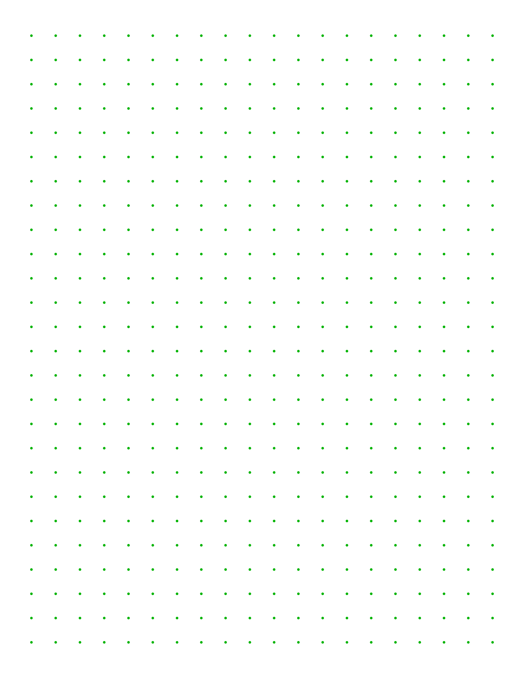 Free Online Graph Paper / Square Dots within Printable Dotted Grid Paper