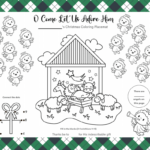 Free Paper Placemats Christmas Printable   Organized 31 With Printable Paper Placemats