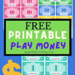 Free Play Money To Print! (For Classroom Or Home!)   Leap Of Faith Intended For Printable Paper Money