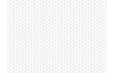 Free Printable 1/8" Isometric Graph Paper - Download And Print Pdf for 1/8 Grid Paper Printable