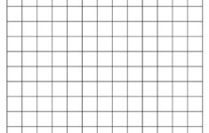 Free Printable 1 Inch Grid Paper Pdf for Printable One Inch Graph Paper