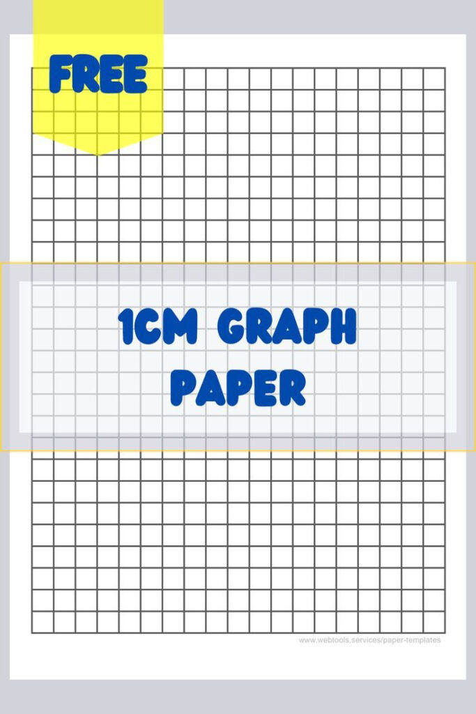 1 Cm Graph Paper Free Printable | Grid Paper Printable