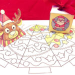 Free Printable 3 D Christmas Crafts. Teachersmag In Printable Paper Christmas Crafts