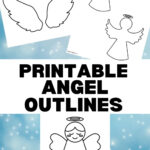 Free Printable Angel Craft Templates   In Printable Paper Angel Template