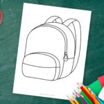 Free Printable Backpack Template – Simple Mom Project Within Printable Paper Backpack Template