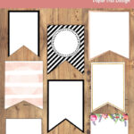 Free Printable Banner Templates {Blank Banners}   Paper Trail Design In Printable Paper Banner Template