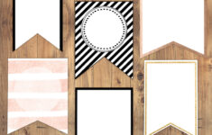 Free Printable Banner Templates {Blank Banners} - Paper Trail Design in Printable Paper Banner Template